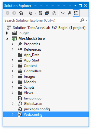 Speicherort der Web.config-Datei