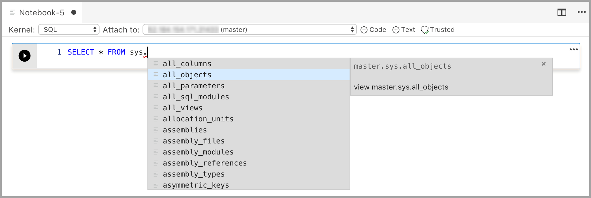 SQL-Kernel