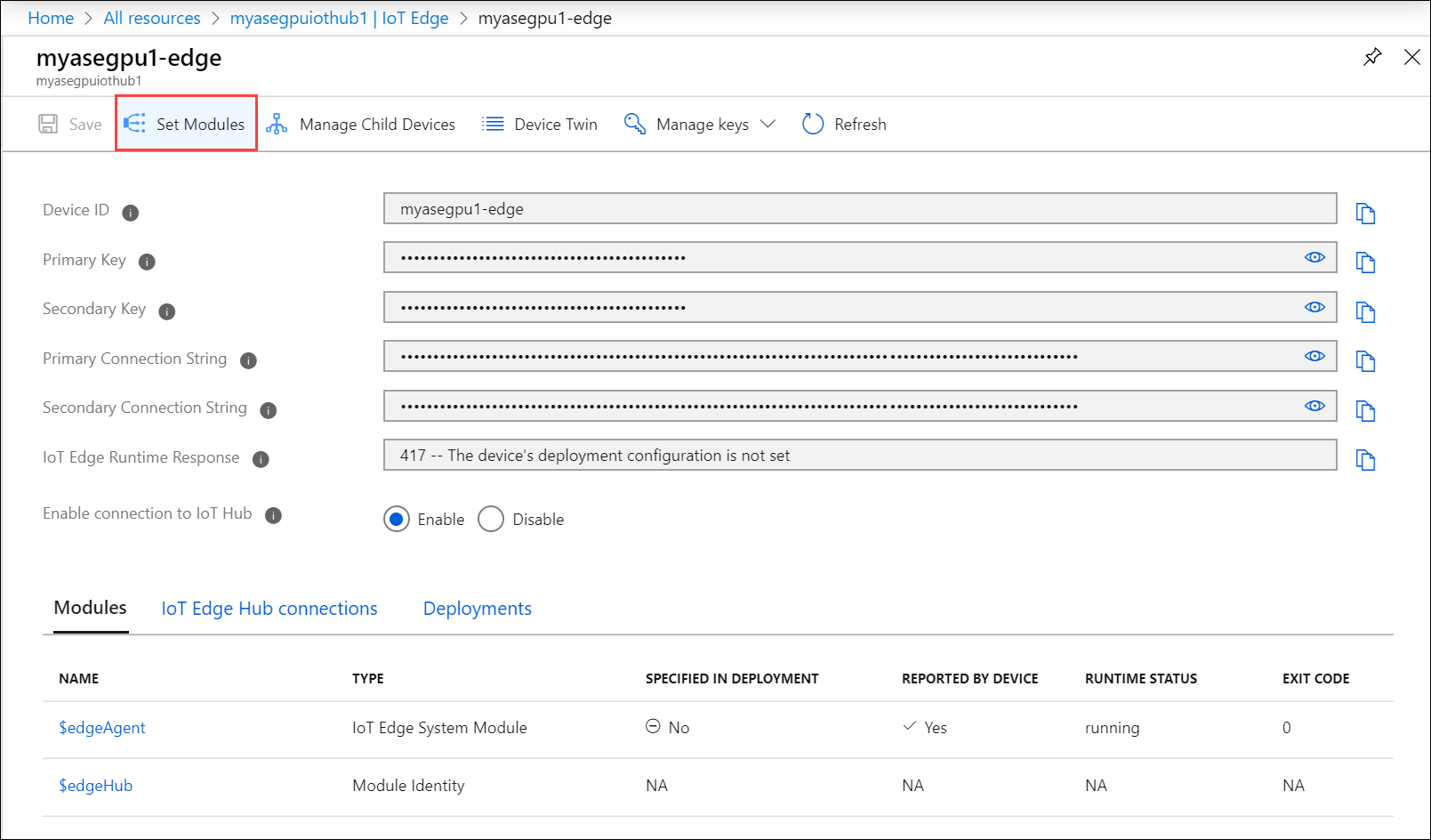 Konfigurieren eines Moduls für die Verwendung einer GPU 8