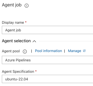 Azure DevOps-Releasepipeline: Definition des Agent-Auftrags