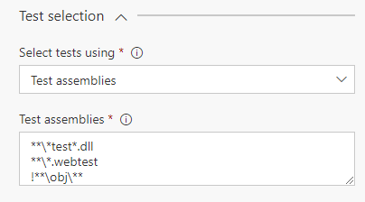 Testauswahl