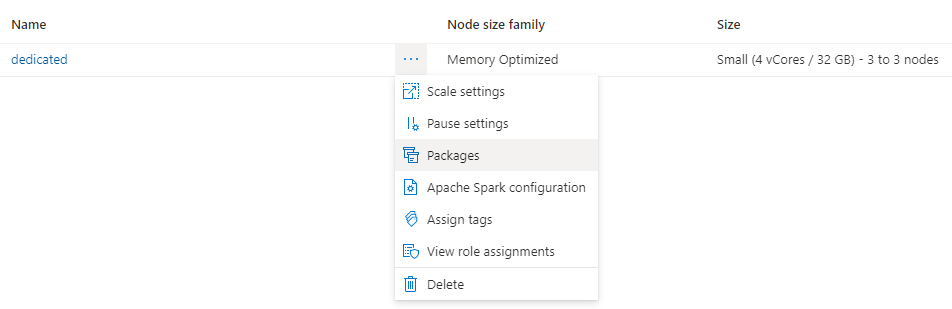 Installieren von MLflow-Paketen in Azure Synapse Analytics