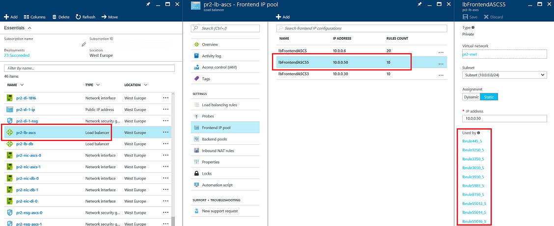 Neuer Front-End-IP-Pool im Azure-Portal