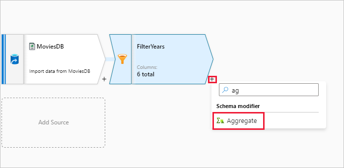 Hinzufügen eines Aggregats