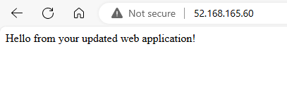 Aktualisierte Webseite in NGINX