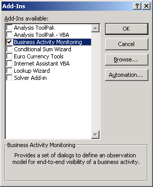 Add-Ins-Dialogfeld