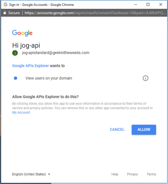 OAuth-Phishing – Google.