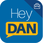 Partner-App – „Hey Dan“-Symbol