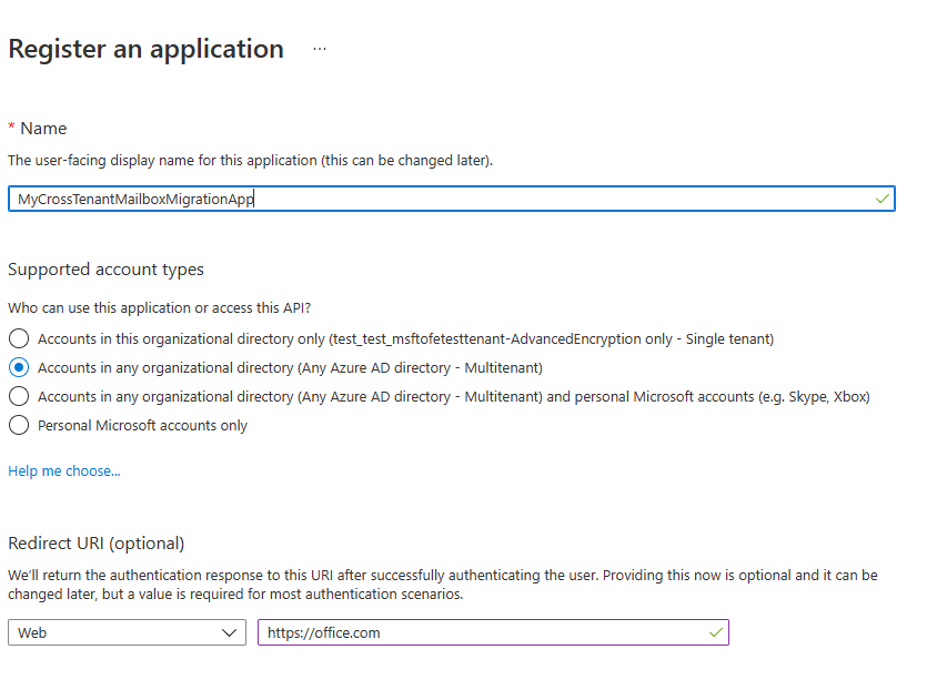 Screenshot des Formulars 