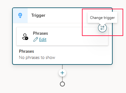 Den Trigger des Themas ändern