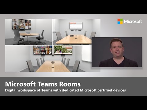 Microsoft Teams-Räume Microsoft Mechanics-Video.