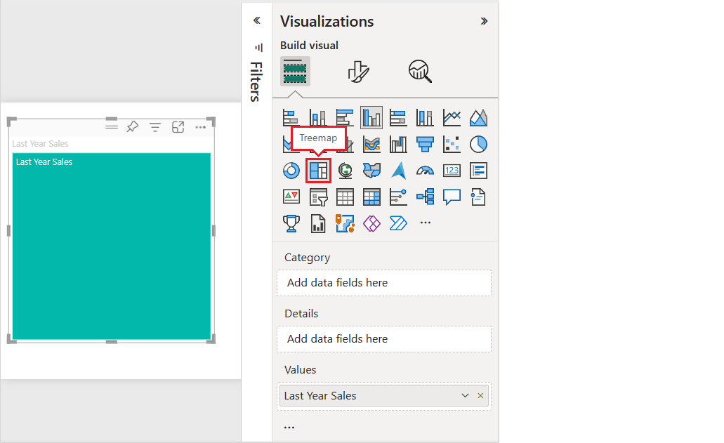 Screenshot, der zeigt, wie Sie das Bildmaterial in ein Baumdiagramm umwandeln.