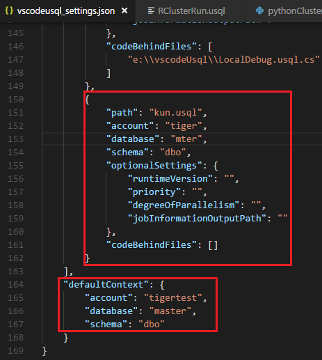 Inhalt der JSON-Datei