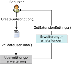 IDeliveryExtension-Schnittstellenprozess