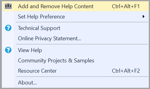 Hinzufügen und Entfernen von Inhalten in Help Viewer