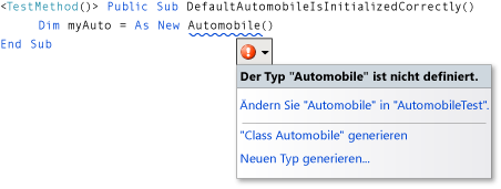 Kontextmenü "Smarttag" in Visual Basic