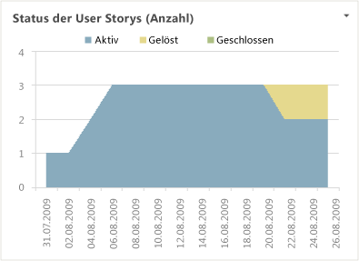 Beispiel für Bericht über Benutzertextabschnitte