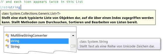 Anzeige des Click-Ereignisses im Eigenschaftenfenster