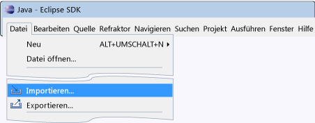 Importieren