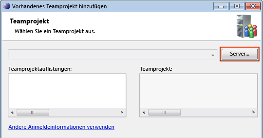 Verbindung mit Team Foundation Server herstellen