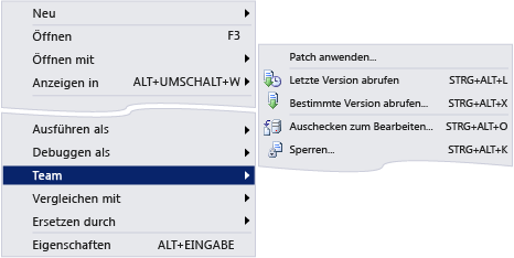 Zum Bearbeiten auschecken