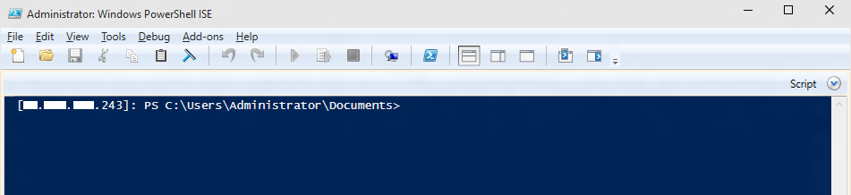 PowerShell-Konsole