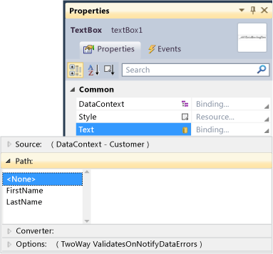 data binding builder