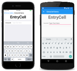 EntryCell(Beispiel)