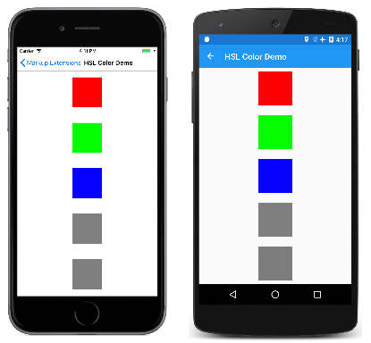 HSL Color Demo