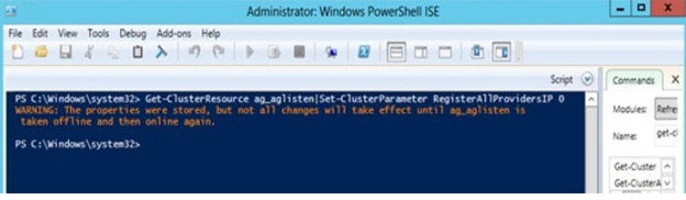 Der Screenshot zeigt die Ausgabe eines Beispiels für den Befehl in Windows PowerShell.