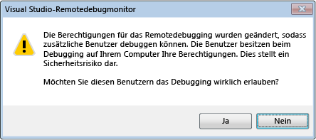 Error dialog