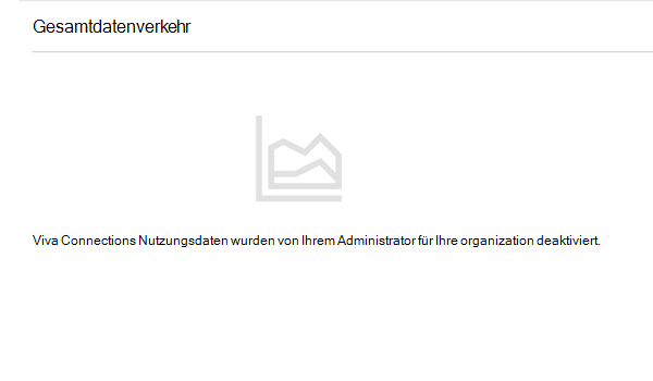 Screenshot: Fehler beim Deaktivieren von Berichten