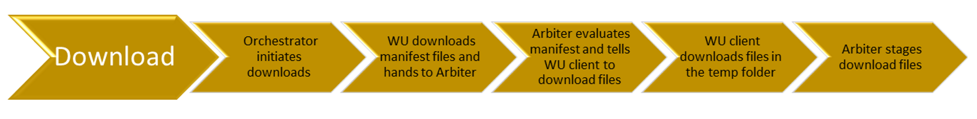 Windows Update Downloadschritt.