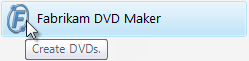 Screenshot der QuickInfo: Erstellen von DVDs 