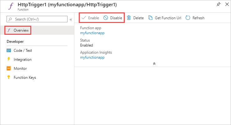 Function state switch