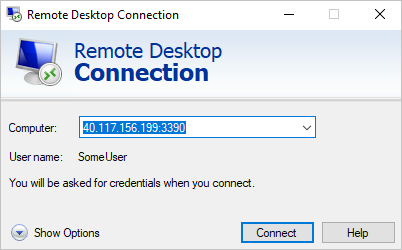 Remote Desktop Connection