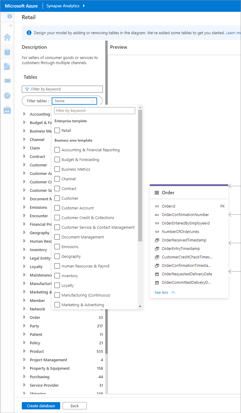 Enterprise template example