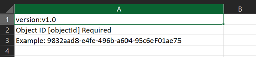 Screenshot of selecting a local CSV file in which you list the users you want to add