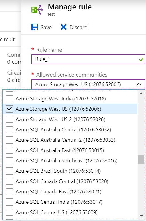 Merge public peering