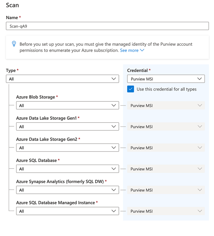 Screenshot that shows options for scanning multiple sources.