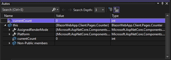 Blazor debugging improvements