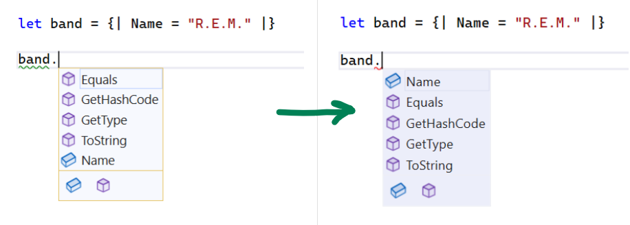 Improved autocomplete in anonymous record fields