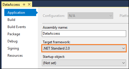 Target .NET Standard 2.0