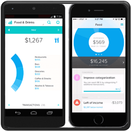 An image that shows an Android device and a i O S device displaying Xamarin apps.