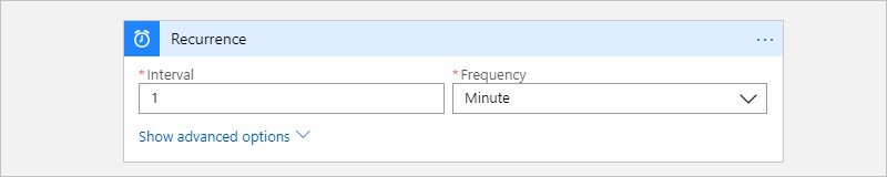 Set up "Schedule - Recurrence" trigger