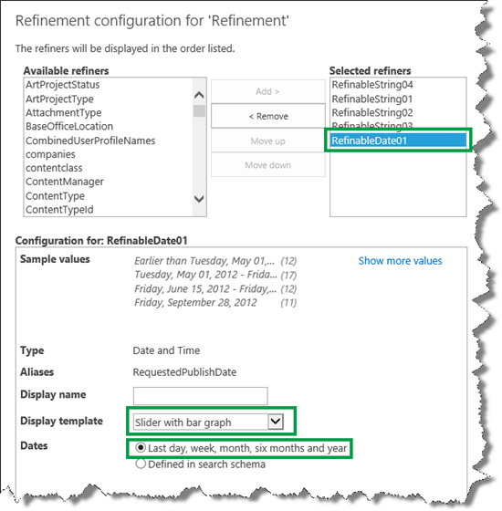 Configure Slider With Bar