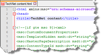 Tech Net Title Tag