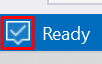 Visual Studio background tasks indicator checked.