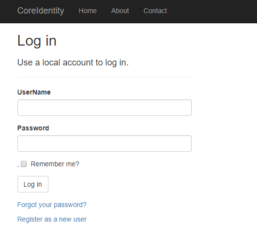 Fixed Login