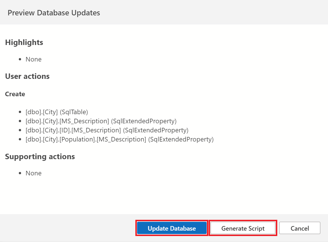 Screenshot of Table Designer showing save dialog box.